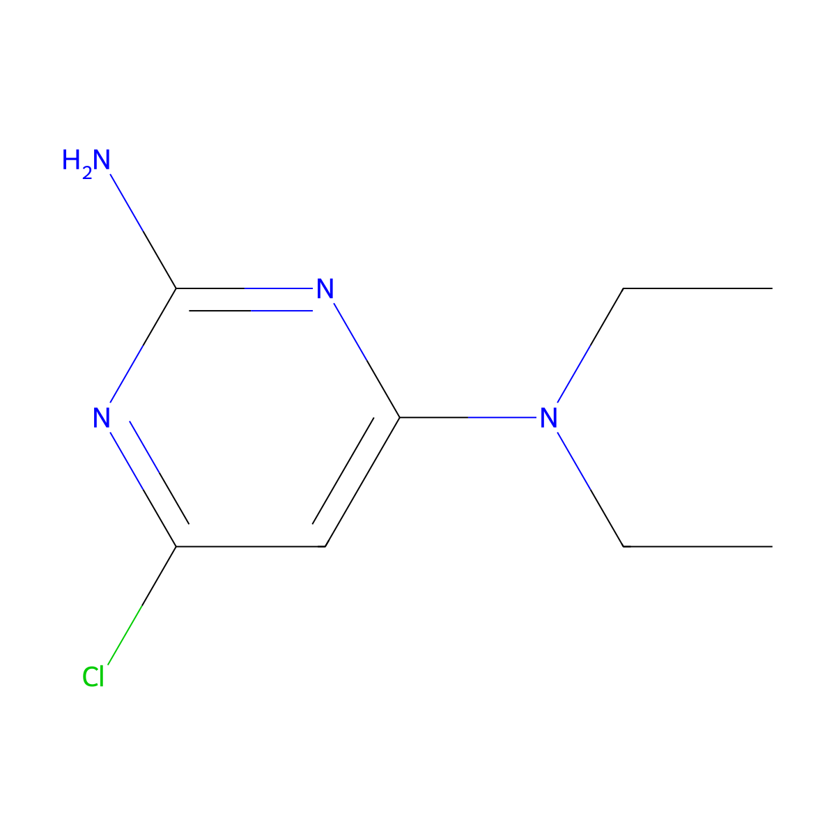 6-Chloro-N~4~,N~4~-diethylpyrimidine-2,4-diamine molecular structure, CAS 116895-09-1