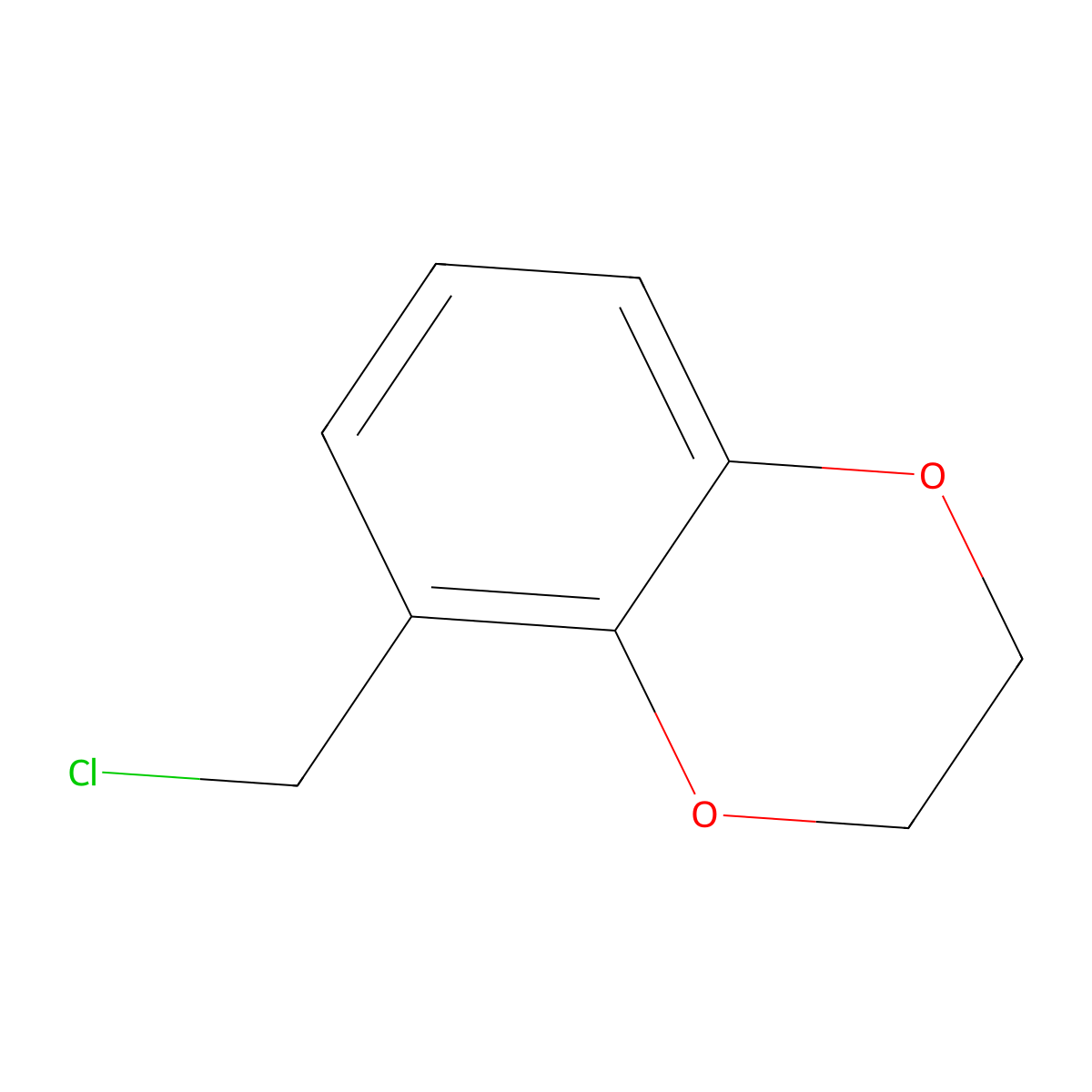 5-(Chloromethyl)-2,3-dihydro-1,4-benzodioxine molecular structure, CAS 116939-11-8