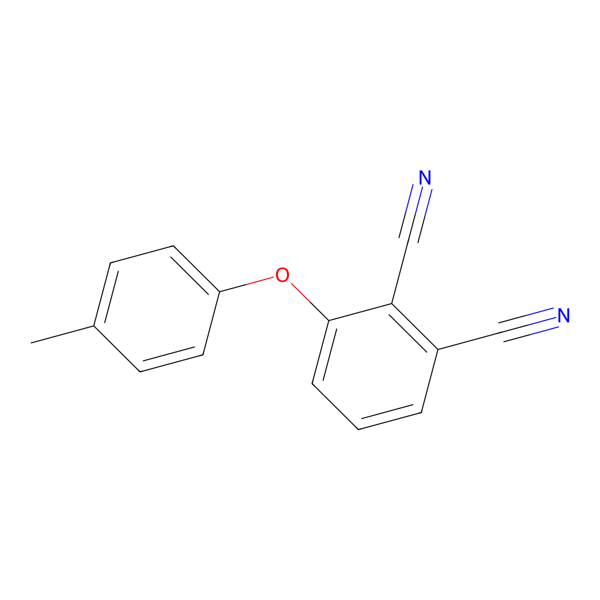 3-(p-Tolyloxy)phthalonitrile molecular structure, CAS 116965-13-0