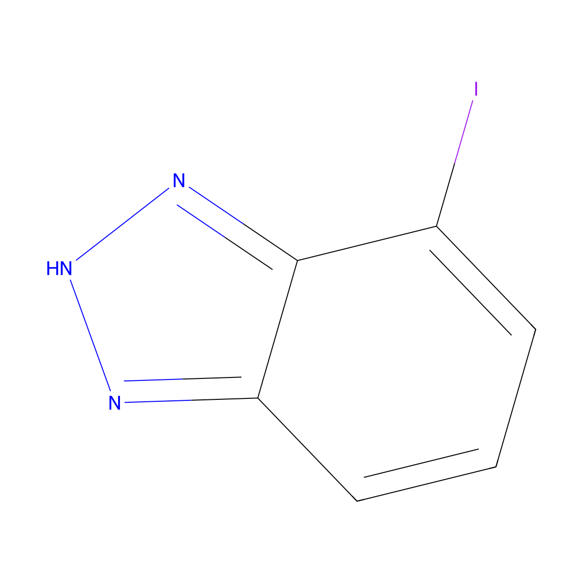 4-Iodo-1H-benzo[d][1,2,3]triazole molecular structure, CAS 116975-12-3