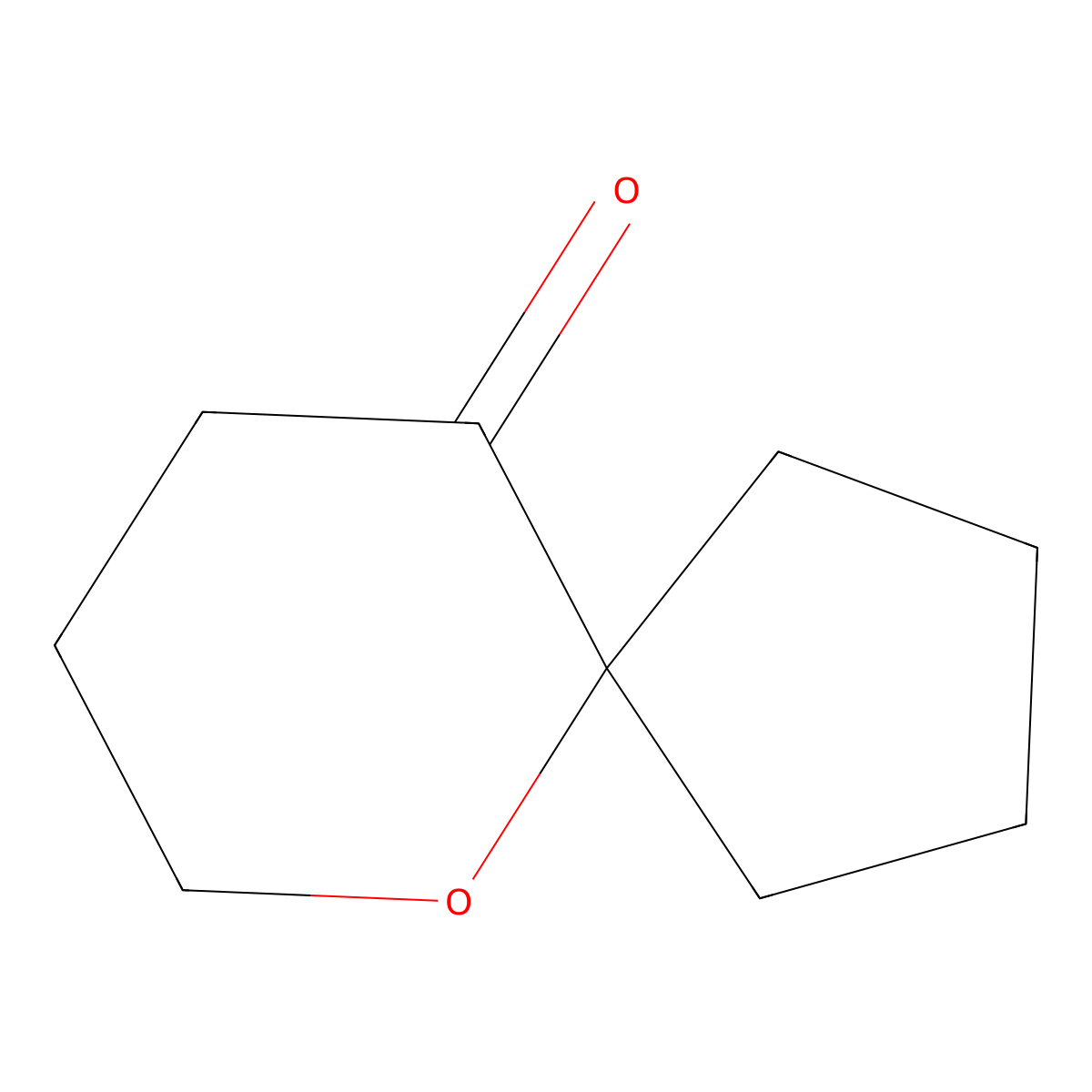 6-Oxaspiro[4.5]decan-10-one molecular structure, CAS 116982-91-3