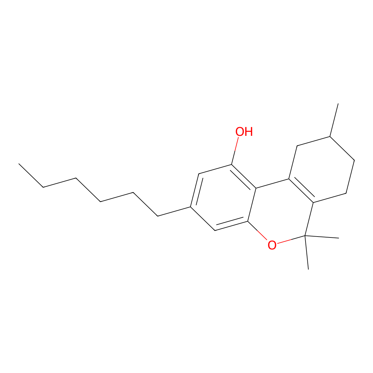 Synhexyl molecular structure, CAS 117-51-1
