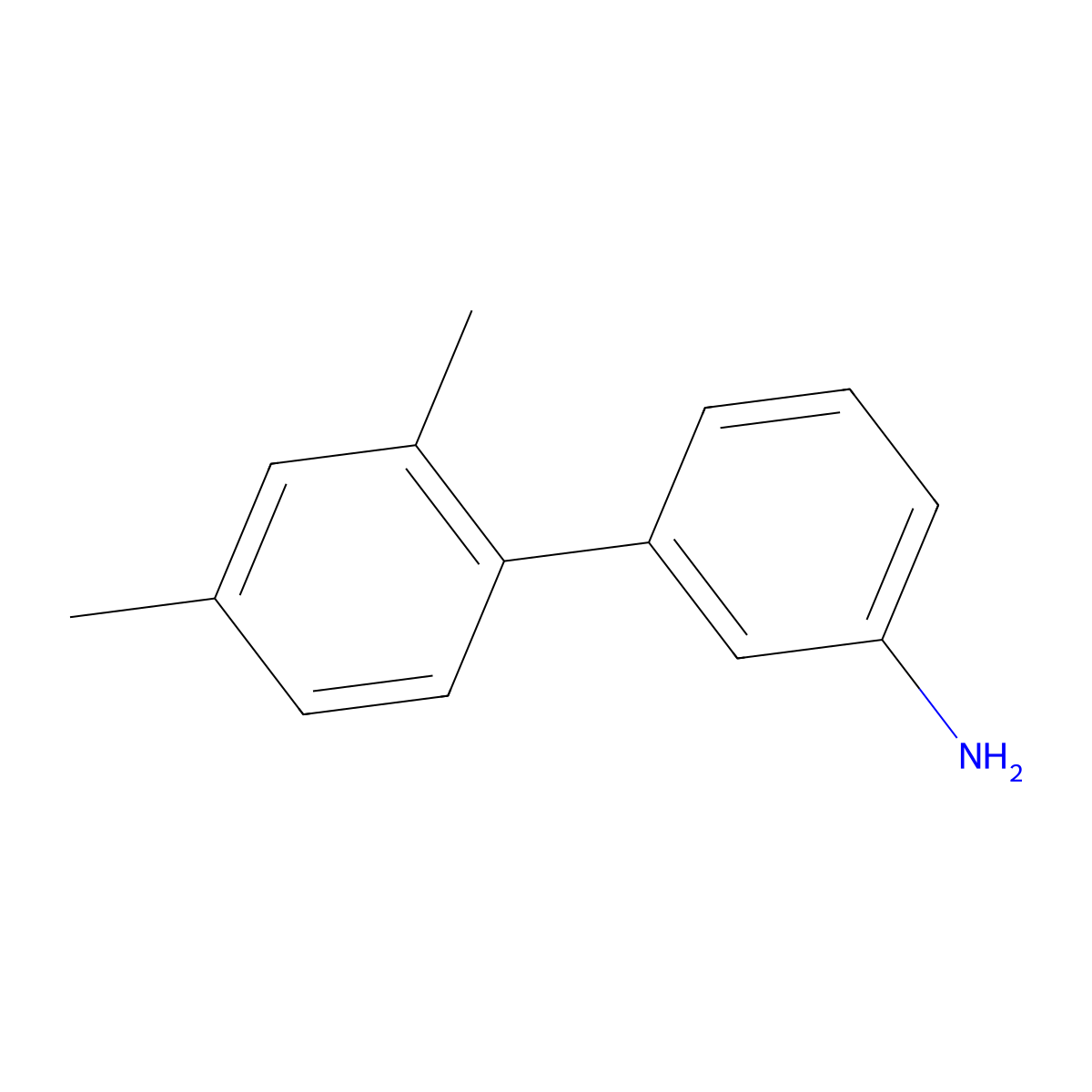 3-(2,4-Dimethylphenyl)aniline molecular structure, CAS 1170078-32-6