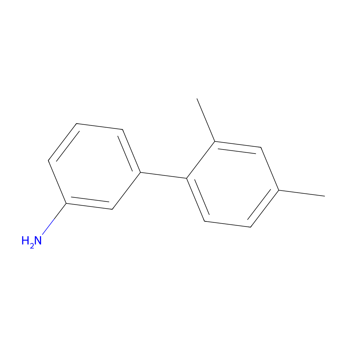 3-(2,4-Dimethylphenyl)aniline molecular structure, CAS 1170078-32-6