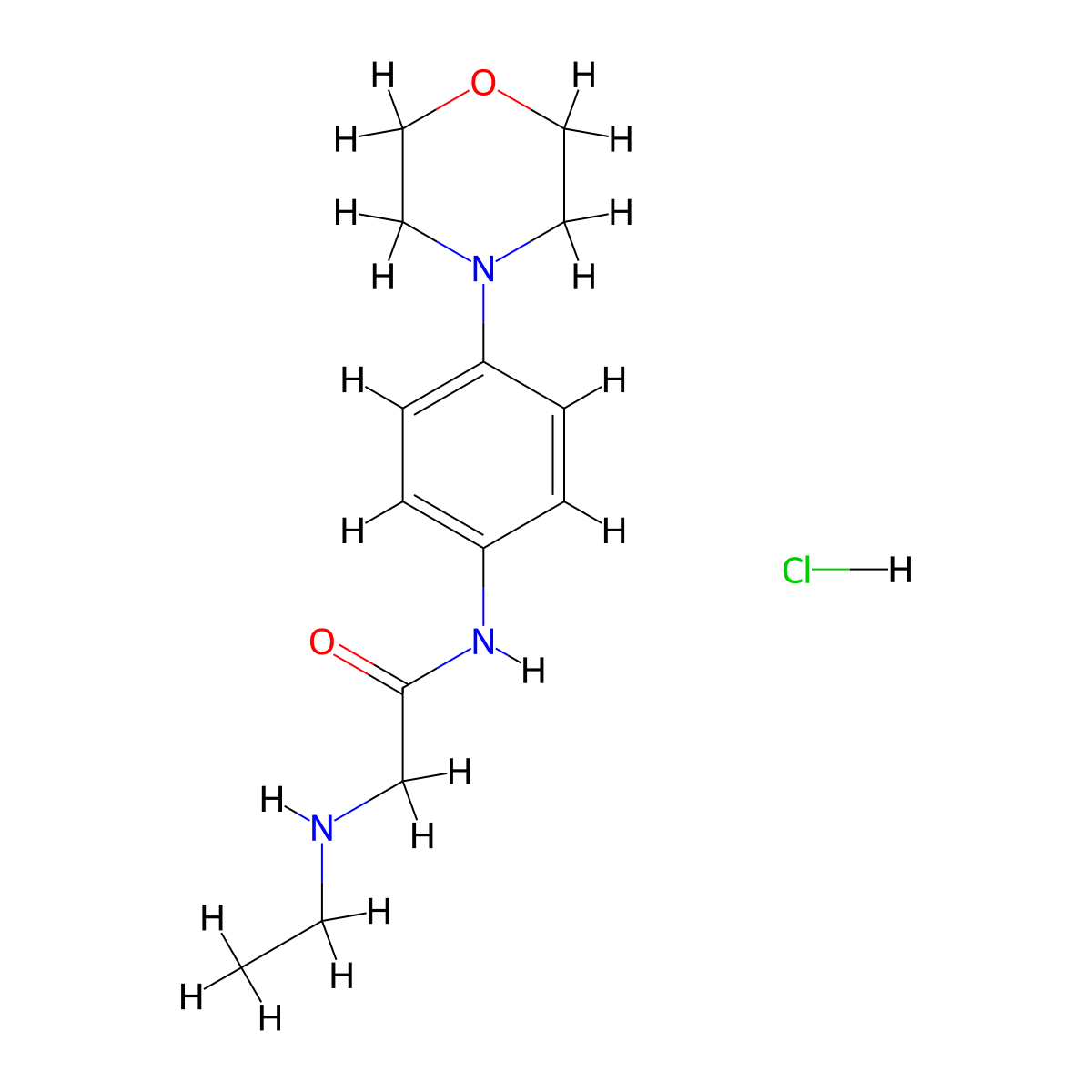 2-(ethylamino)-N-[4-(morpholin-4-yl)phenyl]acetamide hydrochloride molecular structure, CAS 1170174-36-3