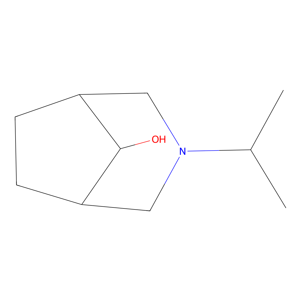 3-(Propan-2-yl)-3-azabicyclo[3.2.1]octan-8-ol molecular structure, CAS 1170488-48-8