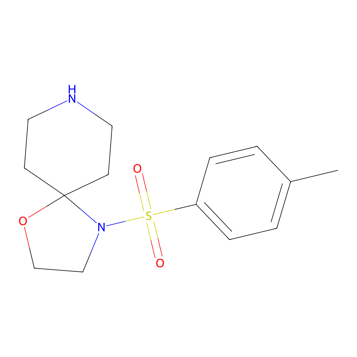 4-Tosyl-1-oxa-4,8-diazaspiro[4.5]decane molecular structure, CAS 1170608-67-9