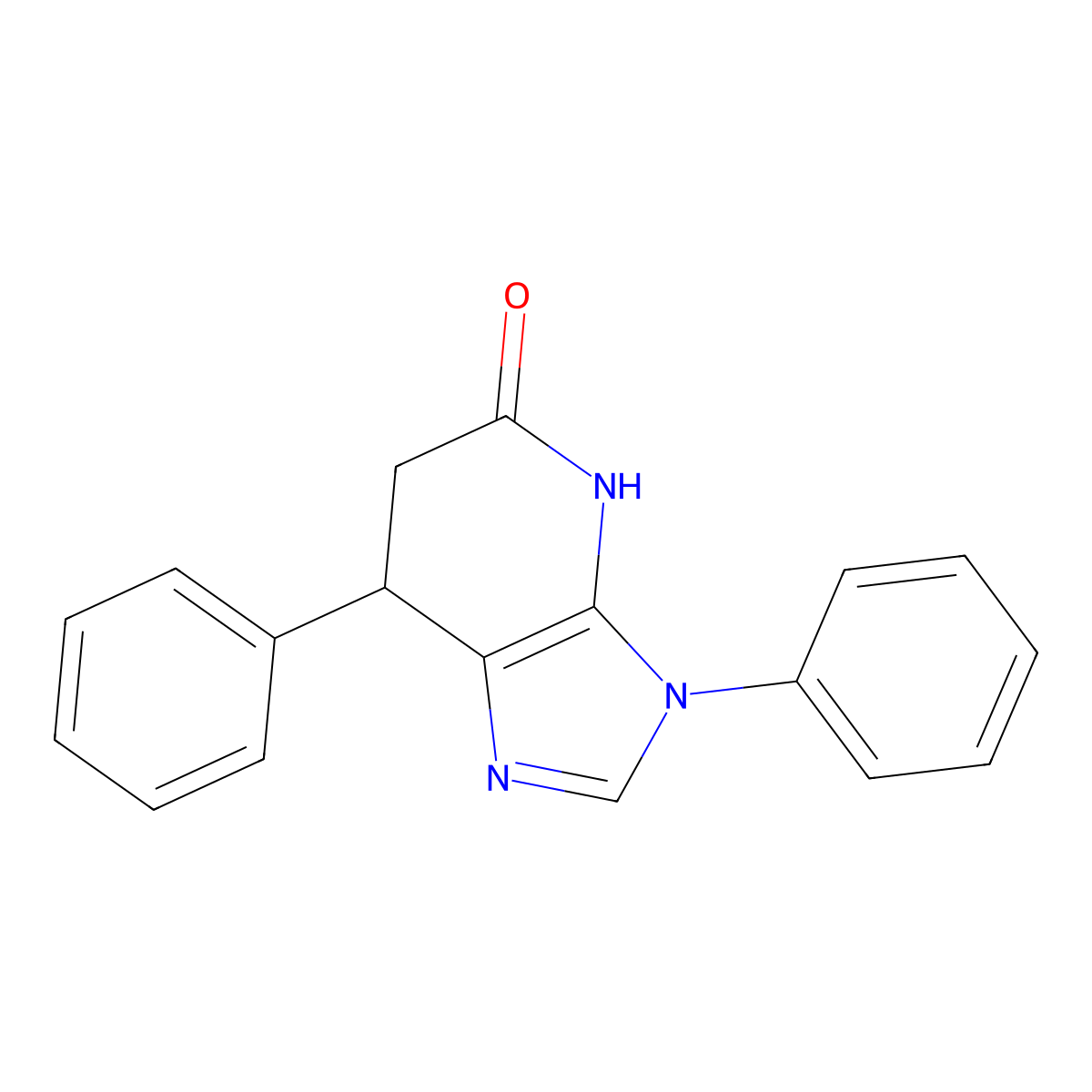 3,7-diphenyl-6,7-dihydro-3H-imidazo[4,5-b]pyridin-5-ol molecular structure, CAS 1170791-87-3