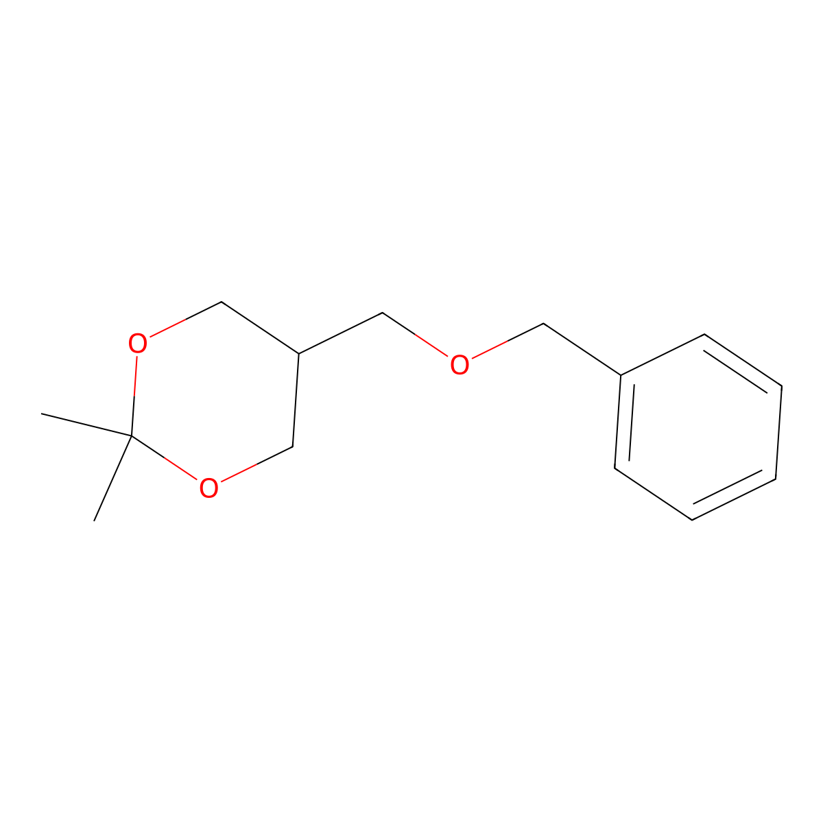 5-((Benzyloxy)methyl)-2,2-dimethyl-1,3-dioxane molecular structure, CAS 117087-17-9