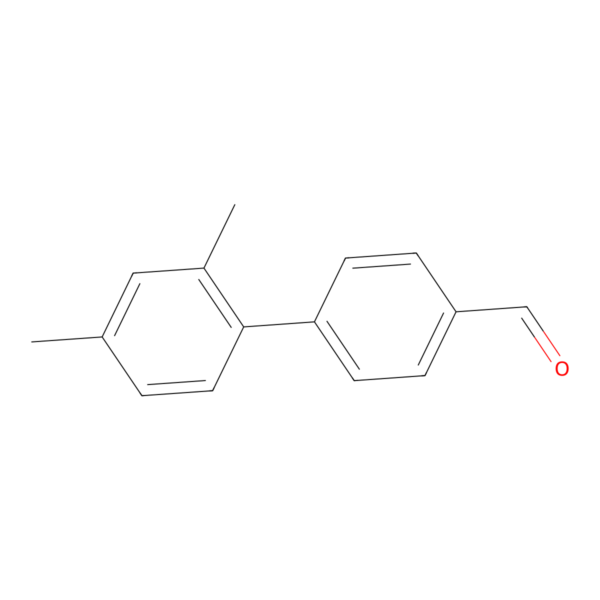 4-(2,4-Dimethylphenyl)benzaldehyde molecular structure, CAS 1170949-15-1