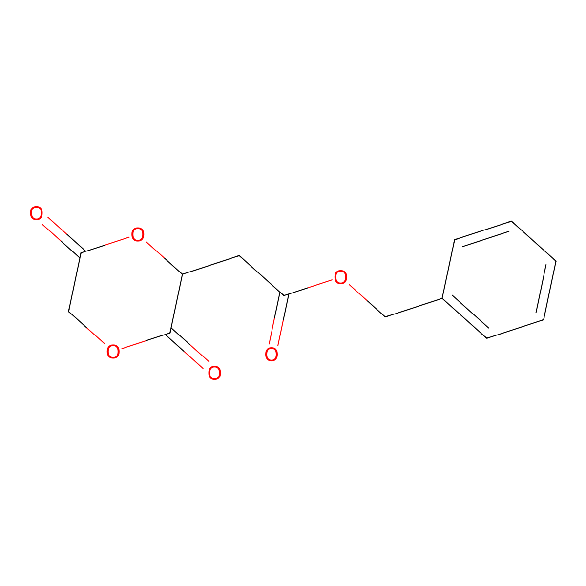 Benzyl (S)-2-(3,6-dioxo-1,4-dioxan-2-YL)acetate molecular structure, CAS 117098-34-7