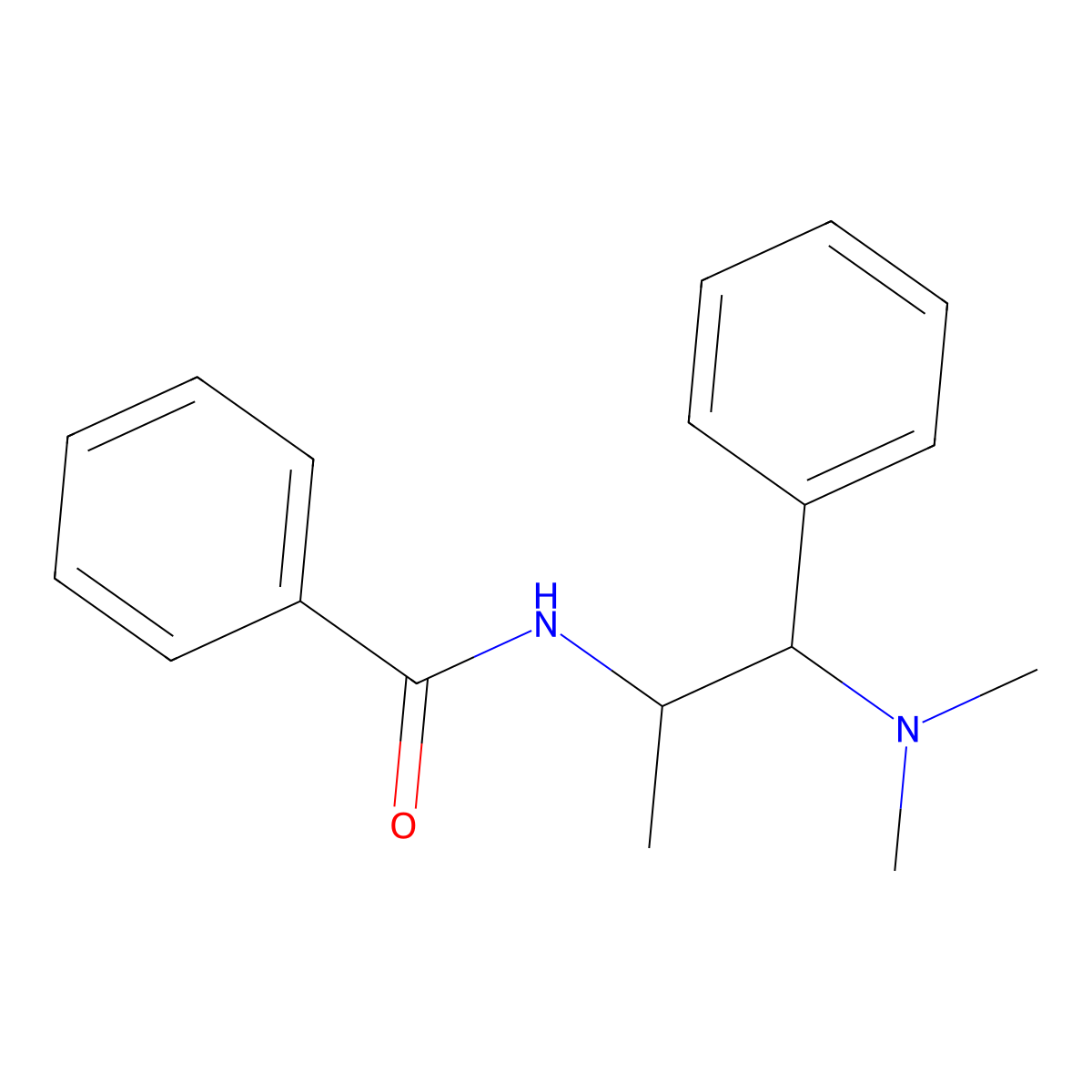 N-[1-(dimethylamino)-1-phenylpropan-2-yl]benzamide molecular structure, CAS 1171057-97-8