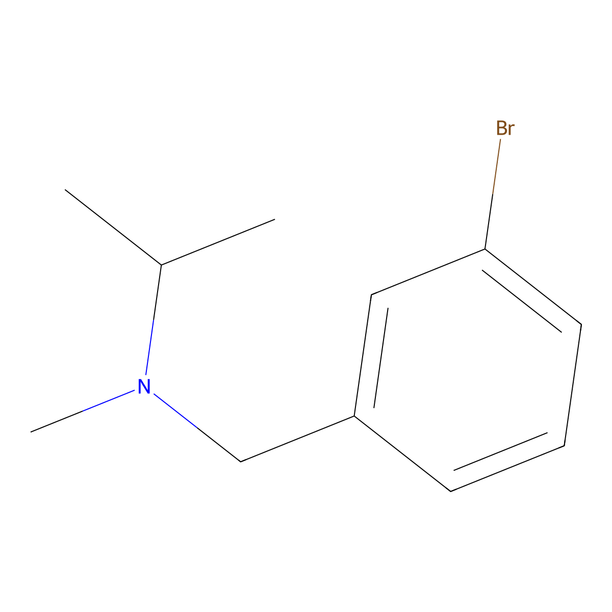 N-(3-Bromobenzyl)-N-methylpropan-2-amine molecular structure, CAS 1171413-17-4