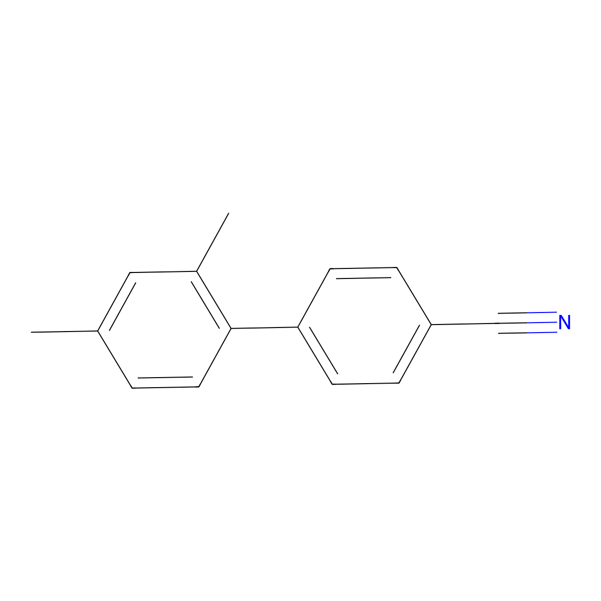 4-(2,4-Dimethylphenyl)benzonitrile molecular structure, CAS 1171716-60-1