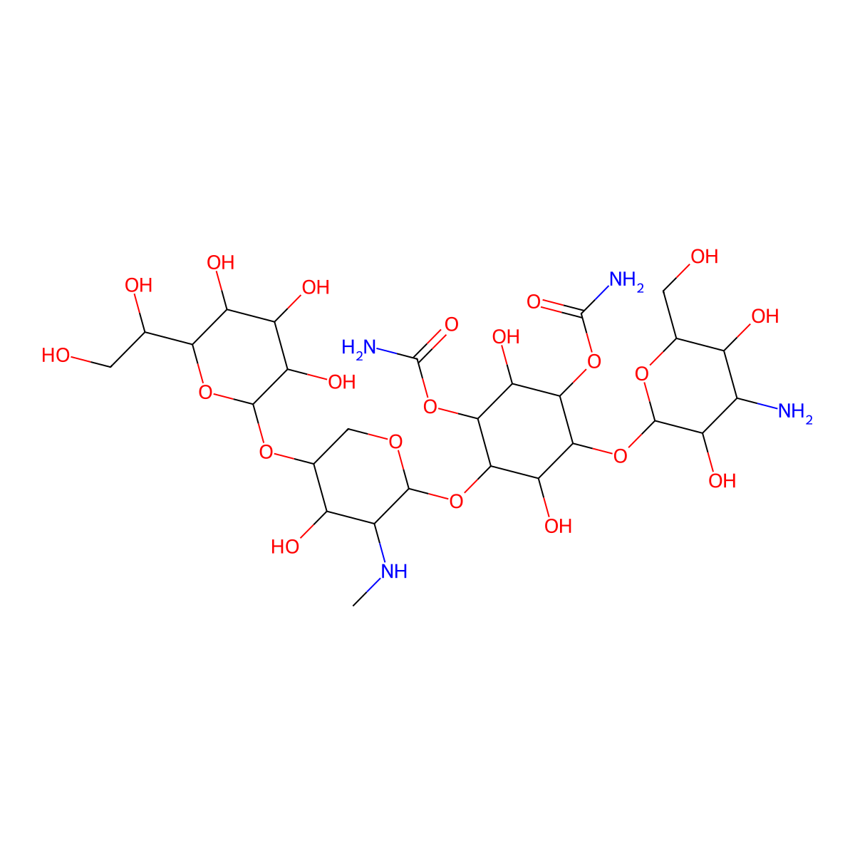 Boholmycin molecular structure, CAS 117192-99-1
