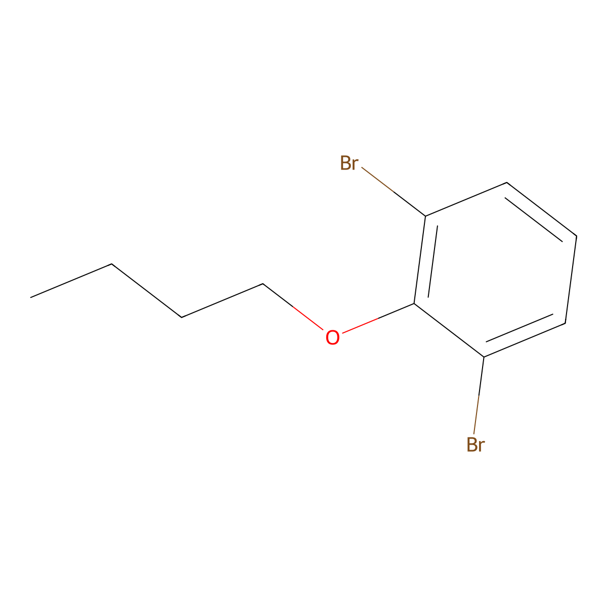 1,3-Dibromo-2-butoxy-benzene molecular structure, CAS 1171924-40-5