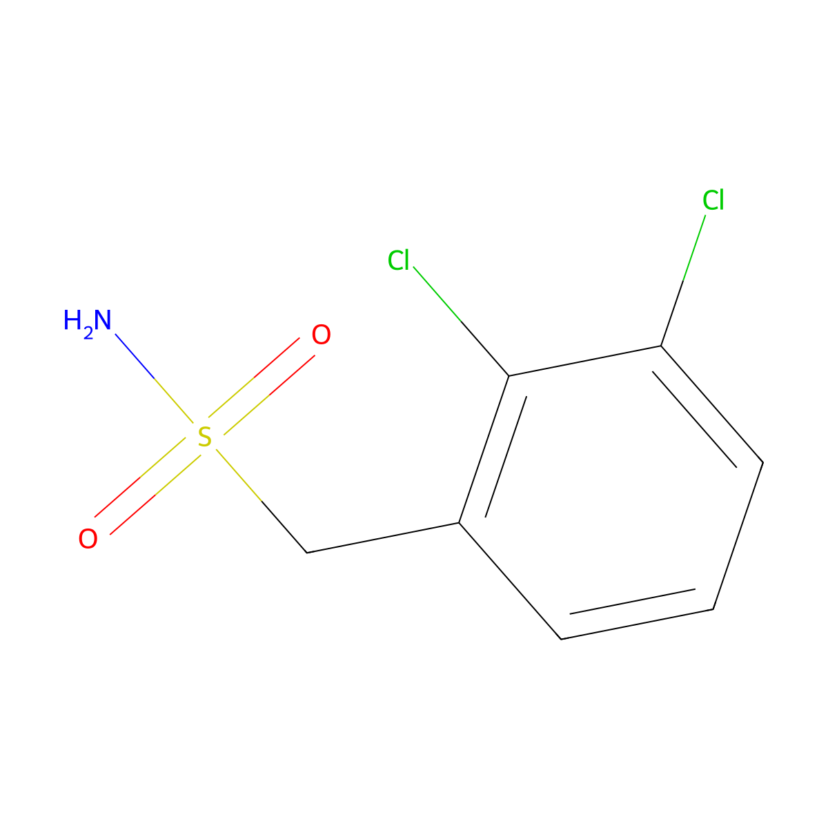 (2,3-Dichlorophenyl)methanesulfonamide molecular structure, CAS 1171927-57-3