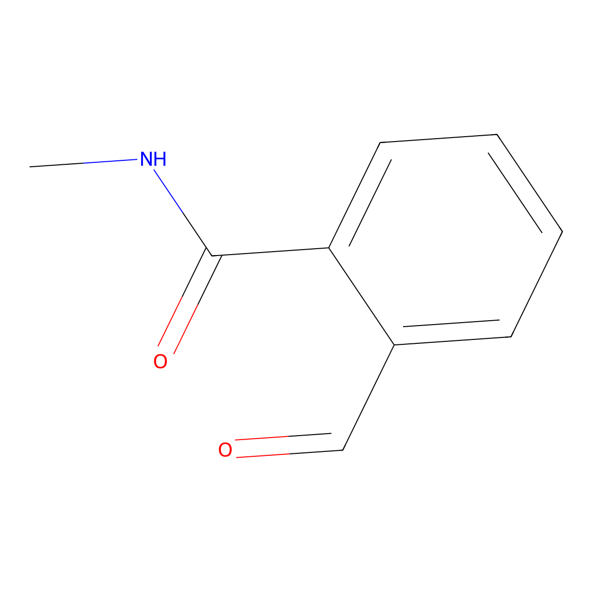 2-formyl-N-methylbenzamide molecular structure, CAS 117194-00-0
