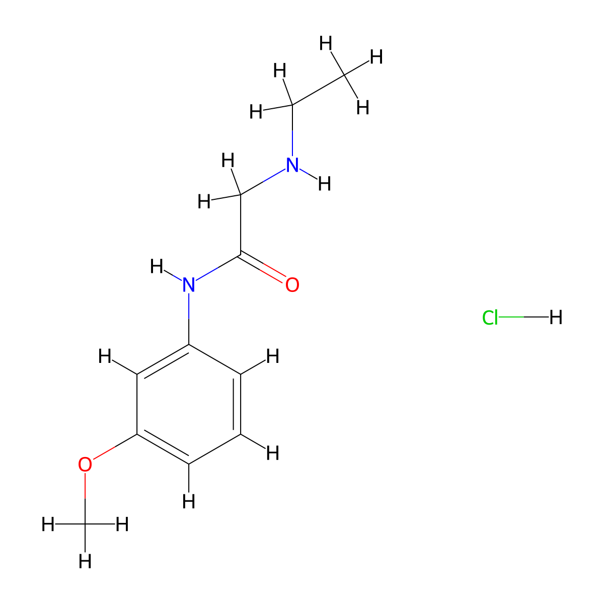 2-(ethylamino)-N-(3-methoxyphenyl)acetamide hydrochloride molecular structure, CAS 1172468-79-9