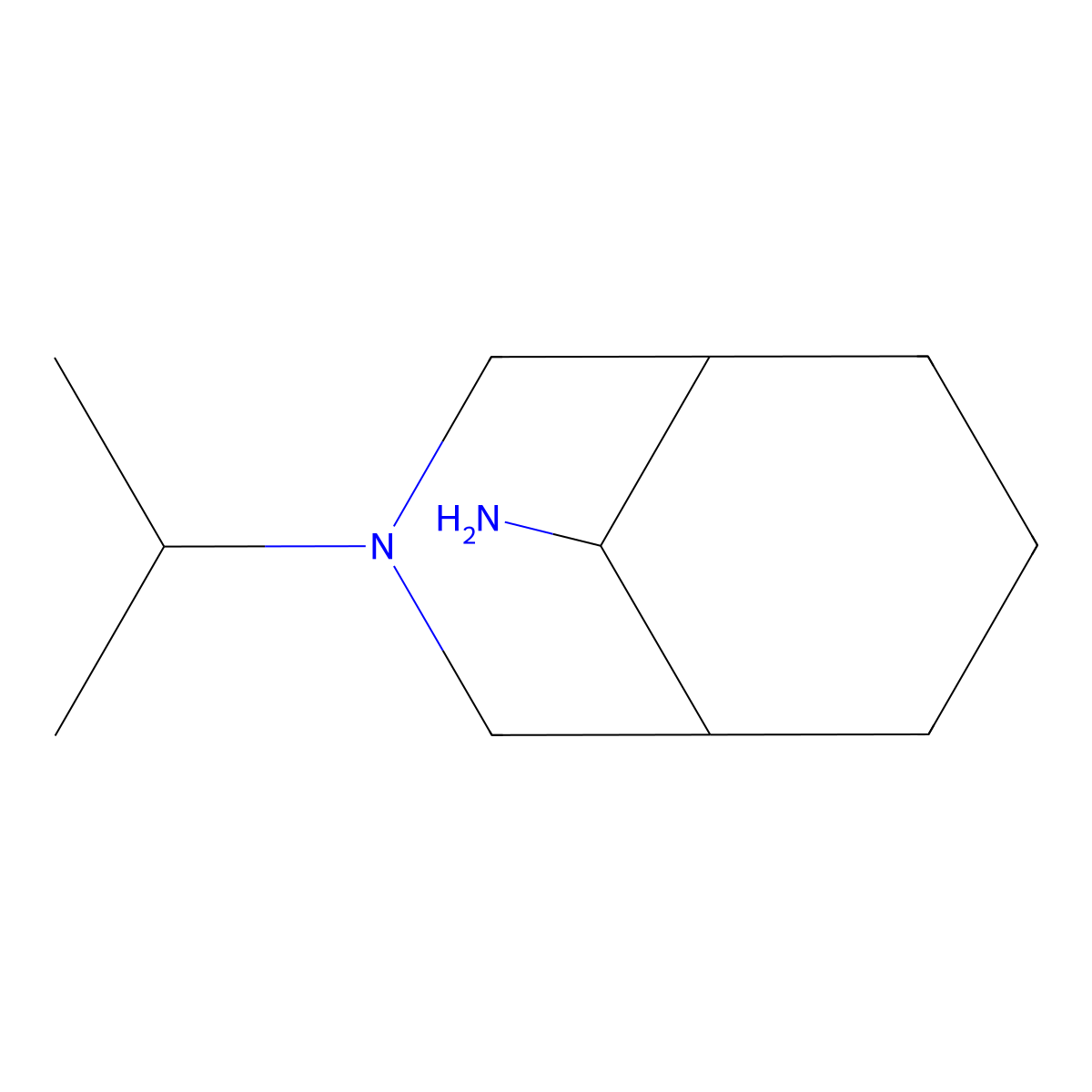 3-(Propan-2-yl)-3-azabicyclo[3.3.1]nonan-9-amine molecular structure, CAS 1172499-32-9
