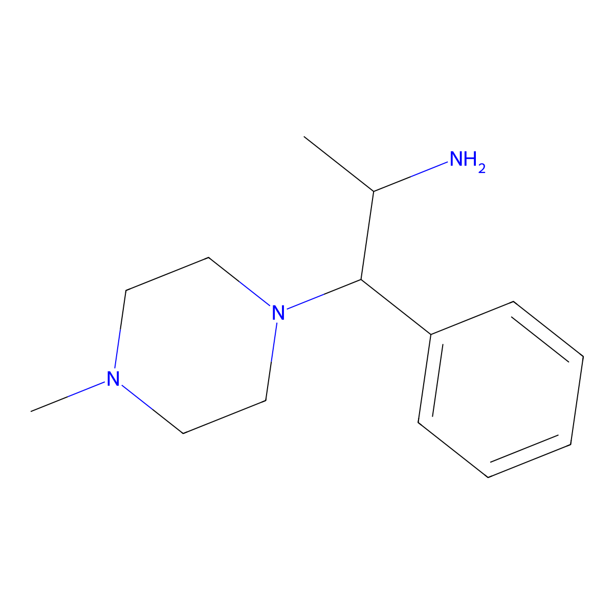 1-(4-Methylpiperazin-1-yl)-1-phenylpropan-2-amine molecular structure, CAS 1172567-69-9