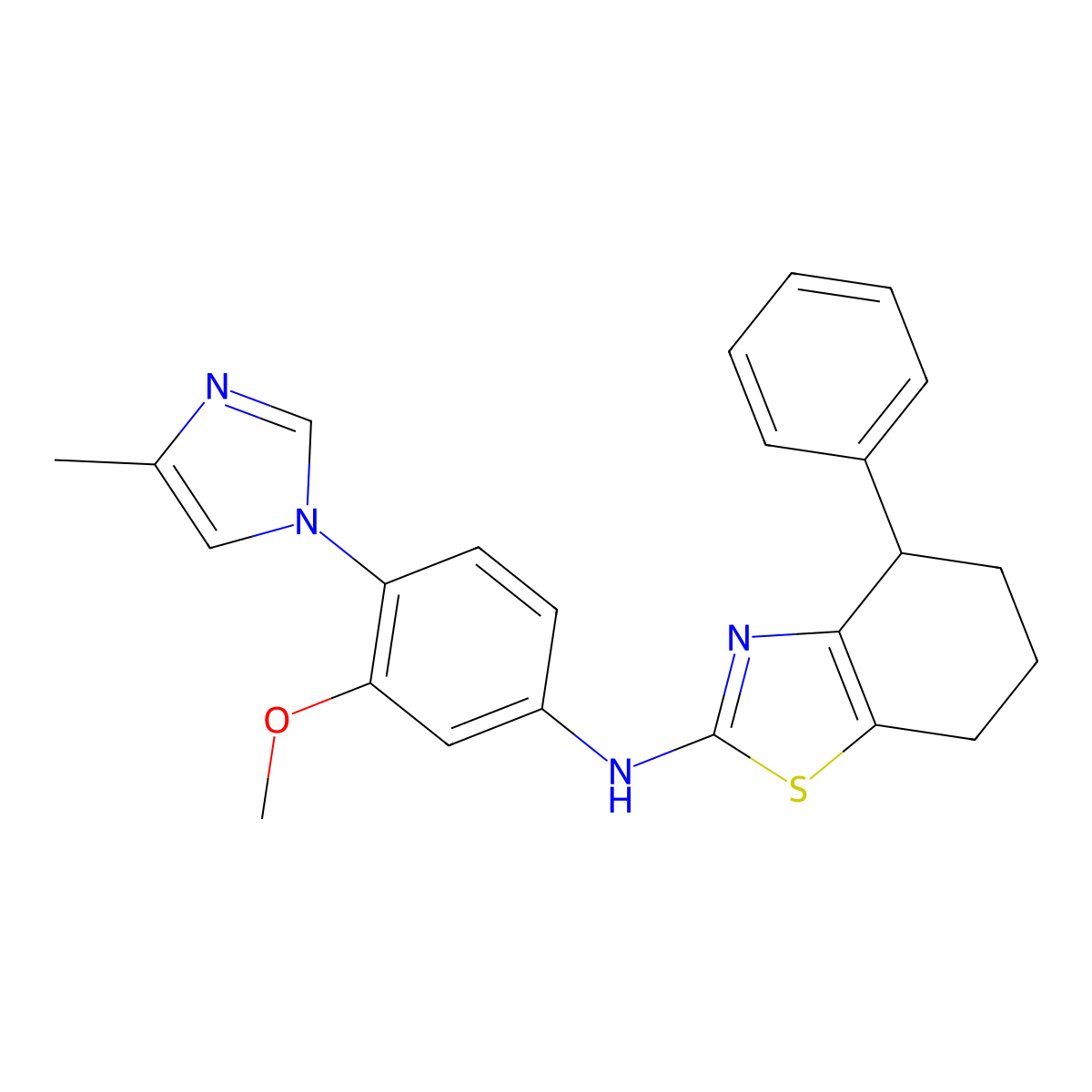 gamma-Secretase modulator 1 molecular structure, CAS 1172637-87-4