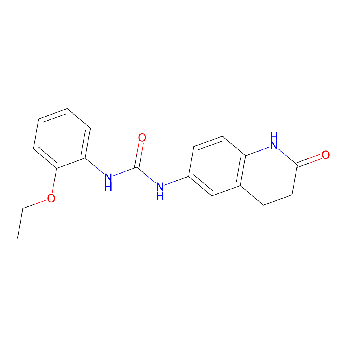 1-(2-Ethoxyphenyl)-3-(2-oxo-1,2,3,4-tetrahydroquinolin-6-yl)urea molecular structure, CAS 1172726-62-3