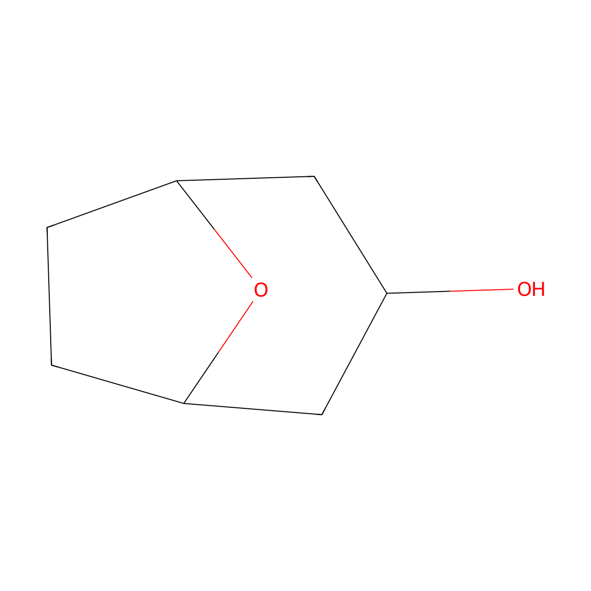 8-Oxabicyclo(3.2.1)octan-3-ol molecular structure, CAS 1172846-34-2