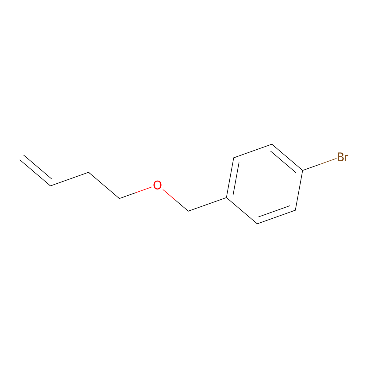 4-Bromobenzyl-(3-butene)ether molecular structure, CAS 1172994-26-1