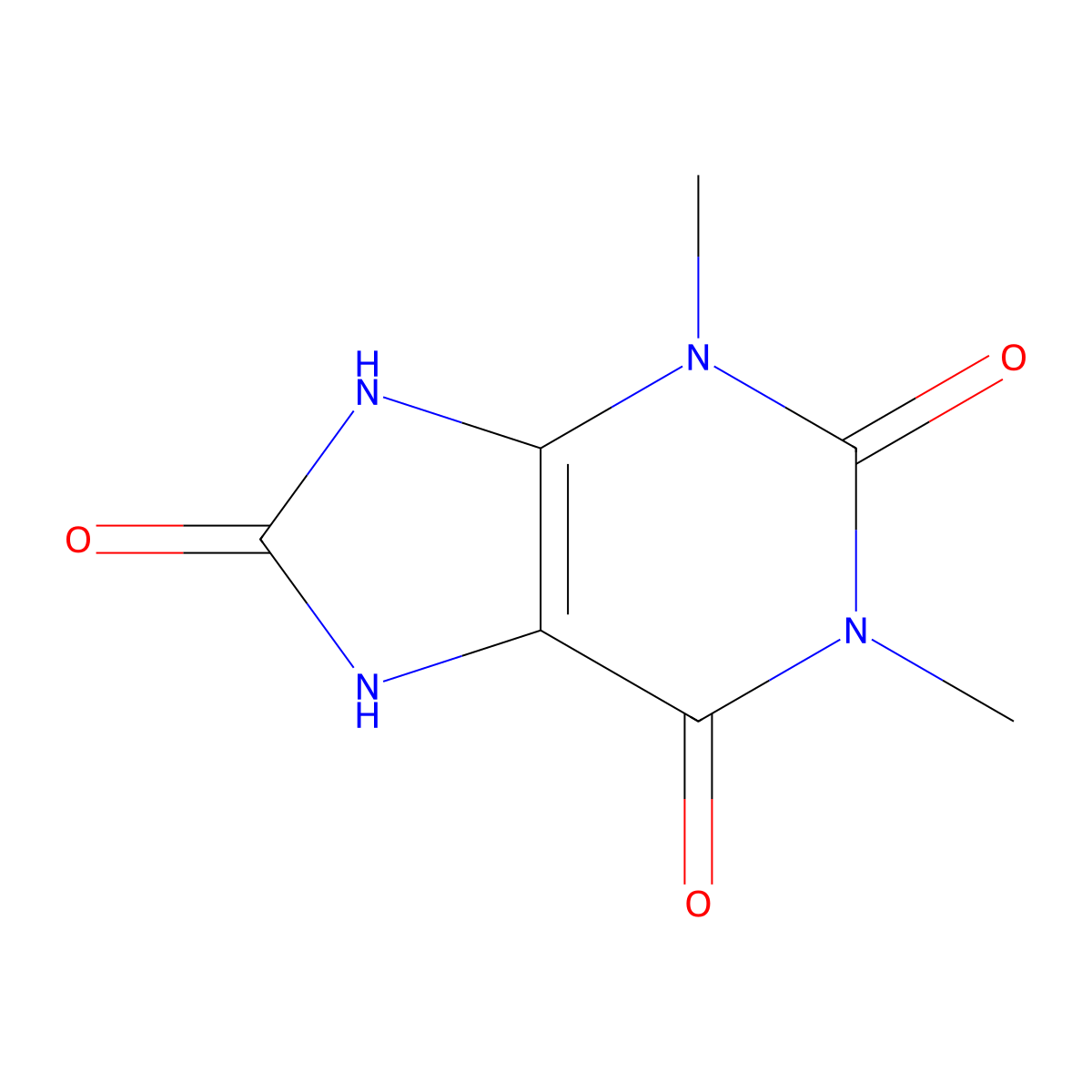 1,3-Dimethyluric acid molecular structure, CAS 1173019-16-3