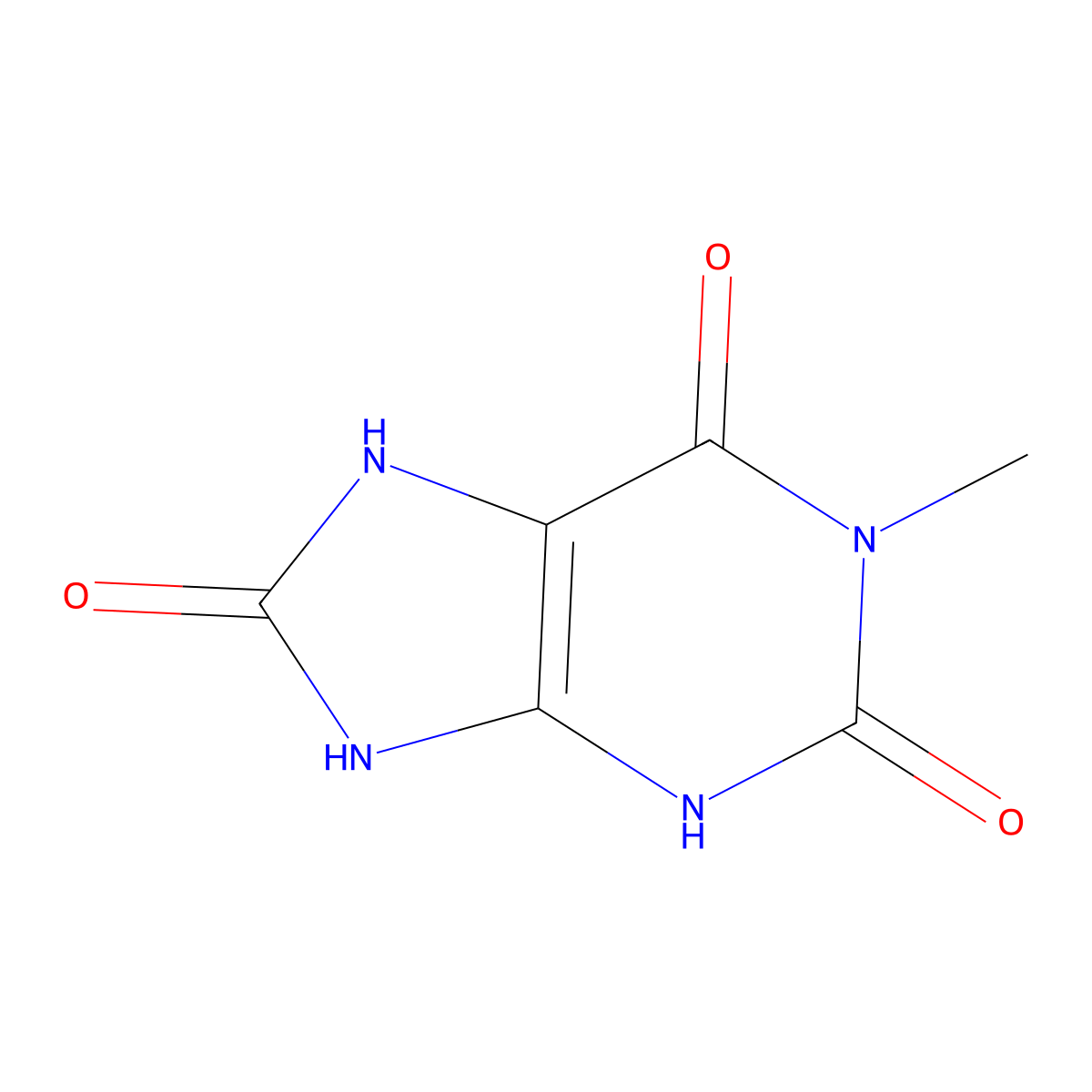 1-Methyluric Acid molecular structure, CAS 1173022-91-7