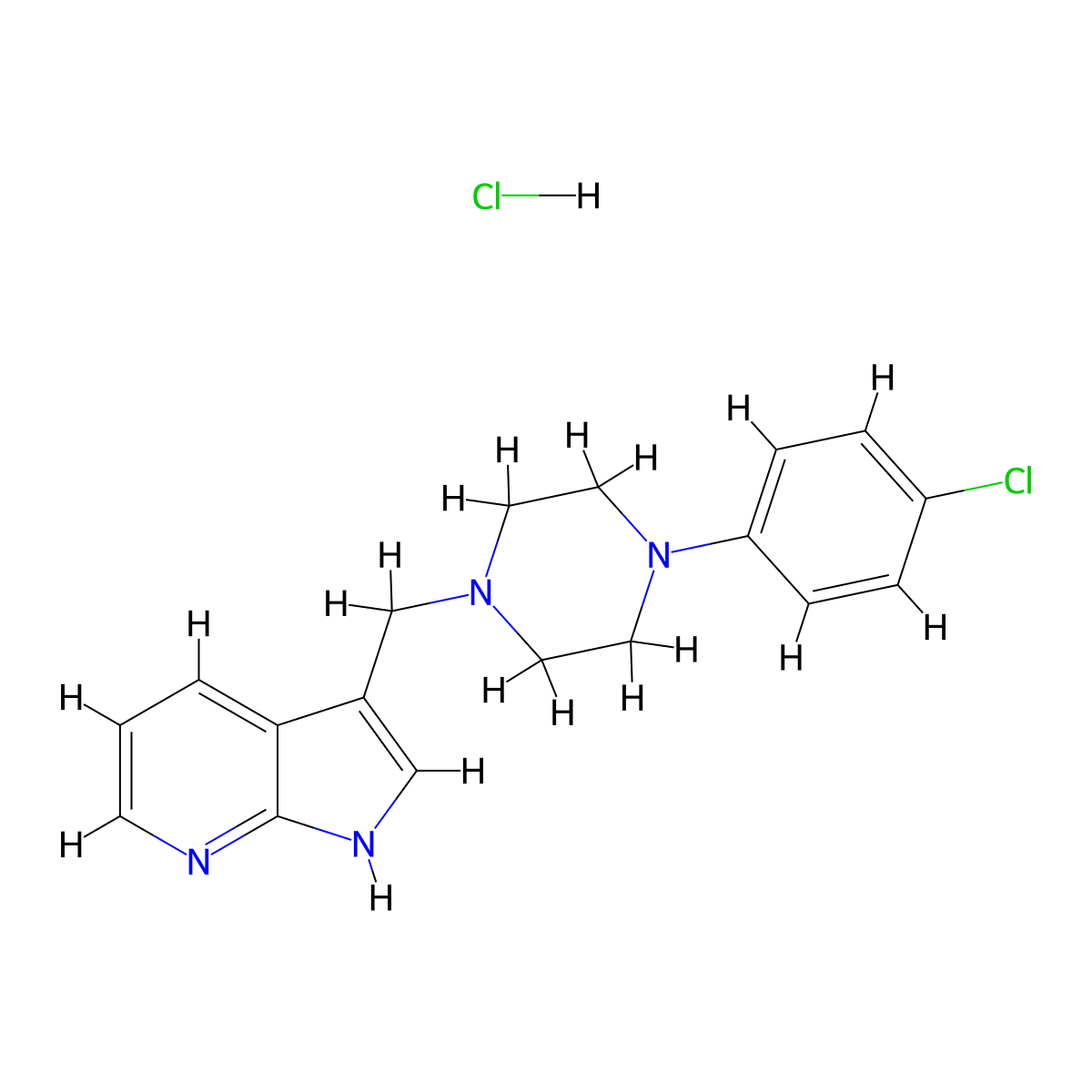 L-745870 hydrochloride molecular structure, CAS 1173023-36-3