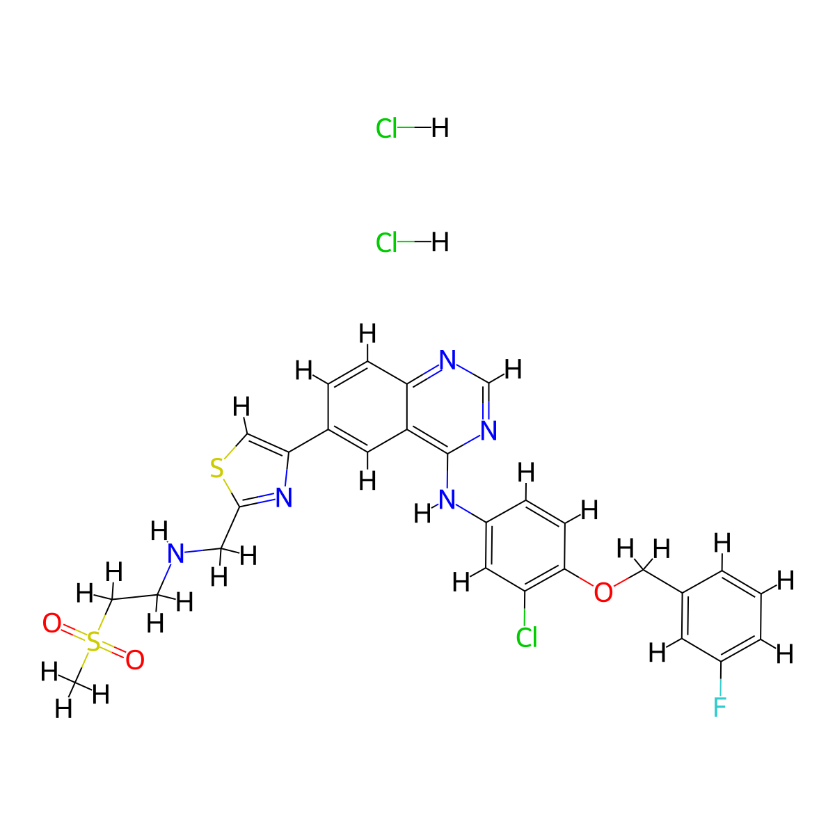 GW583340 molecular structure, CAS 1173023-85-2