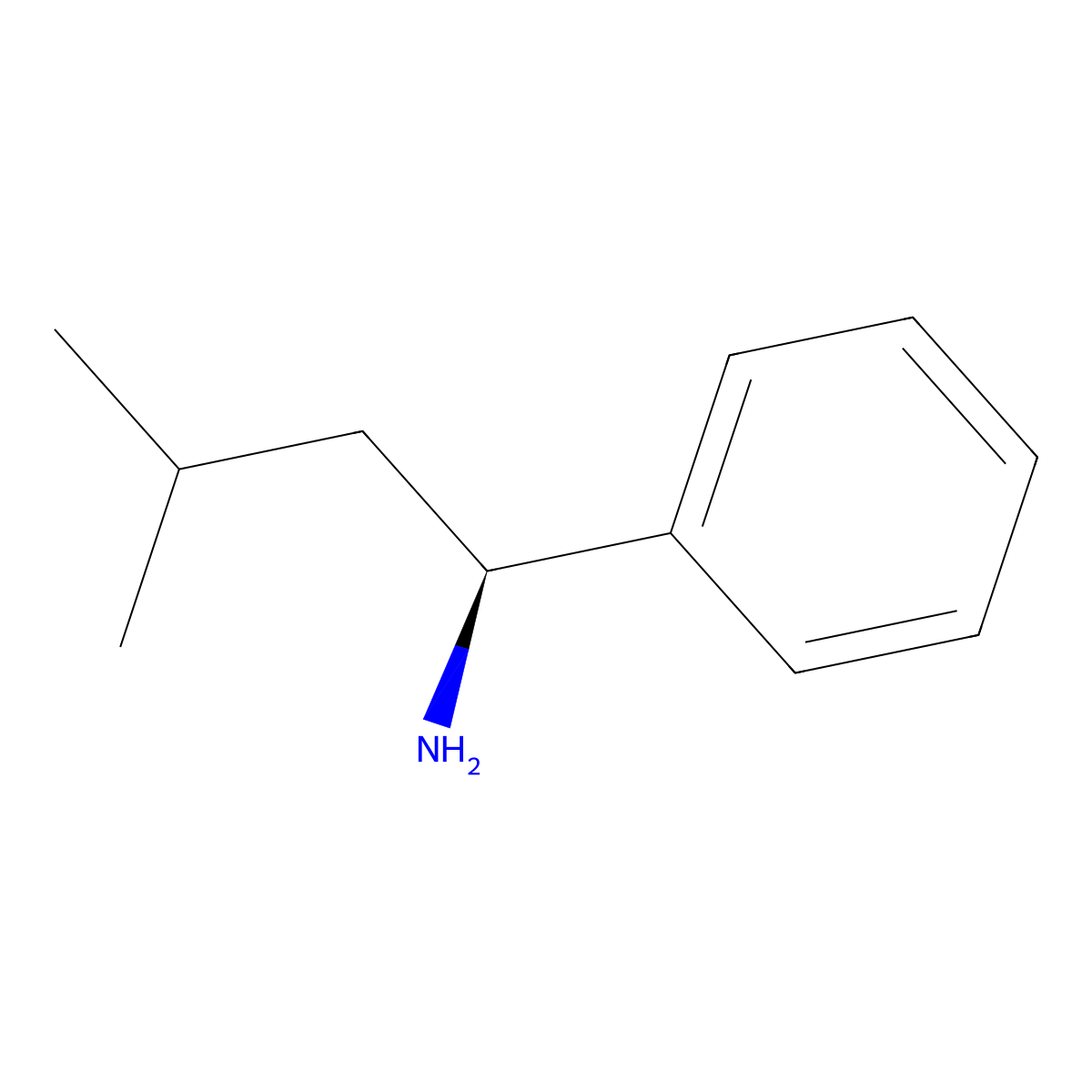 (S)-3-Methyl-1-phenylbutan-1-amine molecular structure, CAS 1173110-86-5