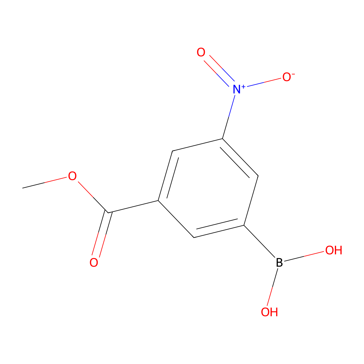 3-(Methoxycarbonyl)-5-nitrophenylboronic Acid (contains varying amounts of Anhydride) molecular structure, CAS 117342-20-8