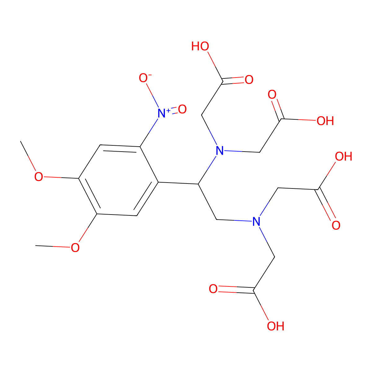 DM-Nitrophen molecular structure, CAS 117367-86-9