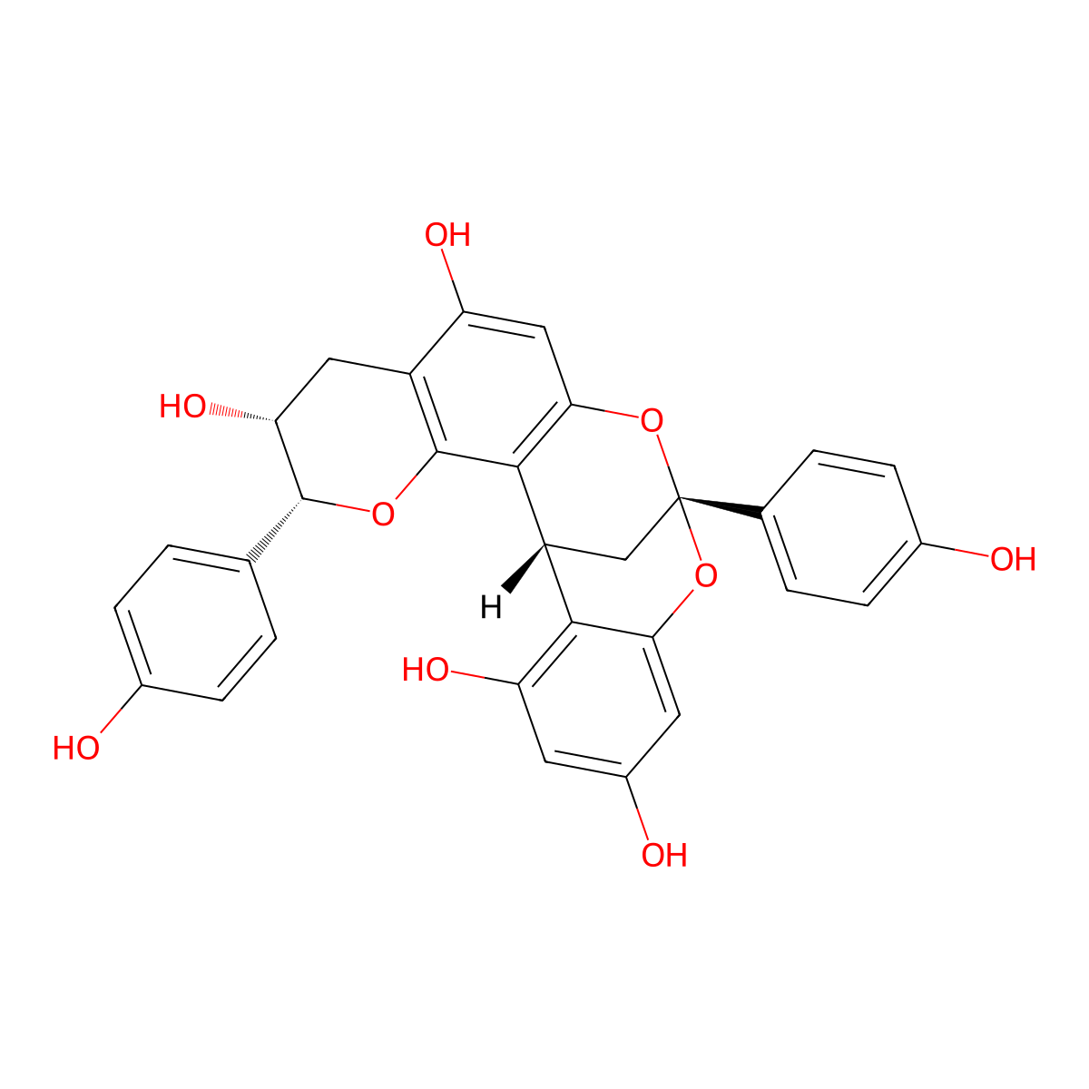 Mahuannin E molecular structure, CAS 1173887-70-1