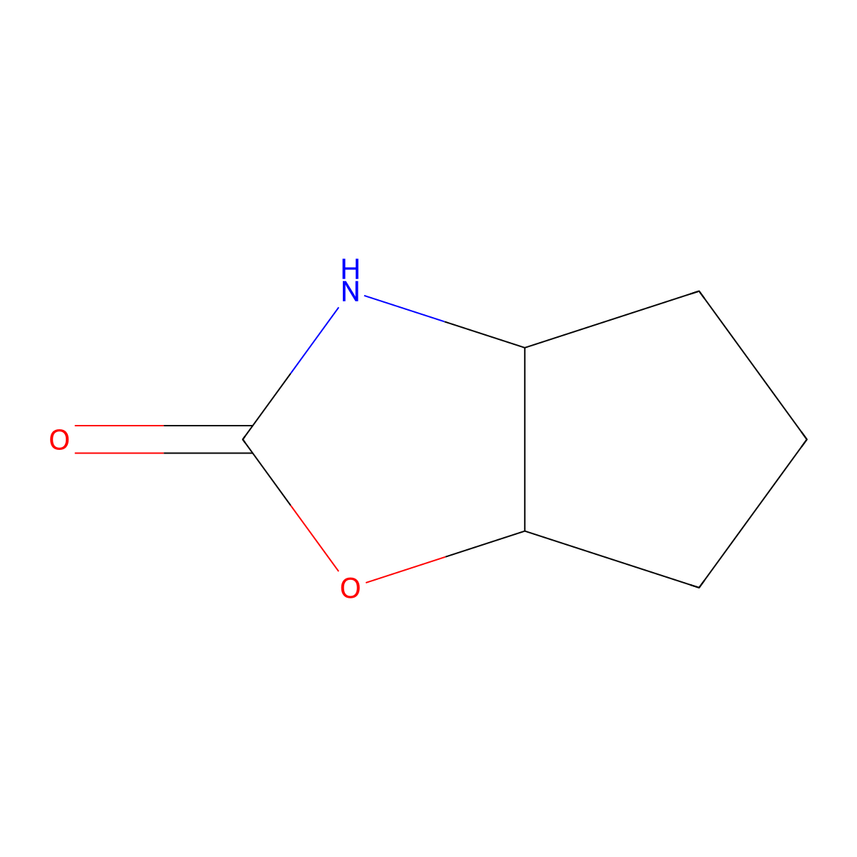 (3aS,6aR)-hexahydro-2H-cyclopenta[d]oxazol-2-one molecular structure, CAS 117416-56-5