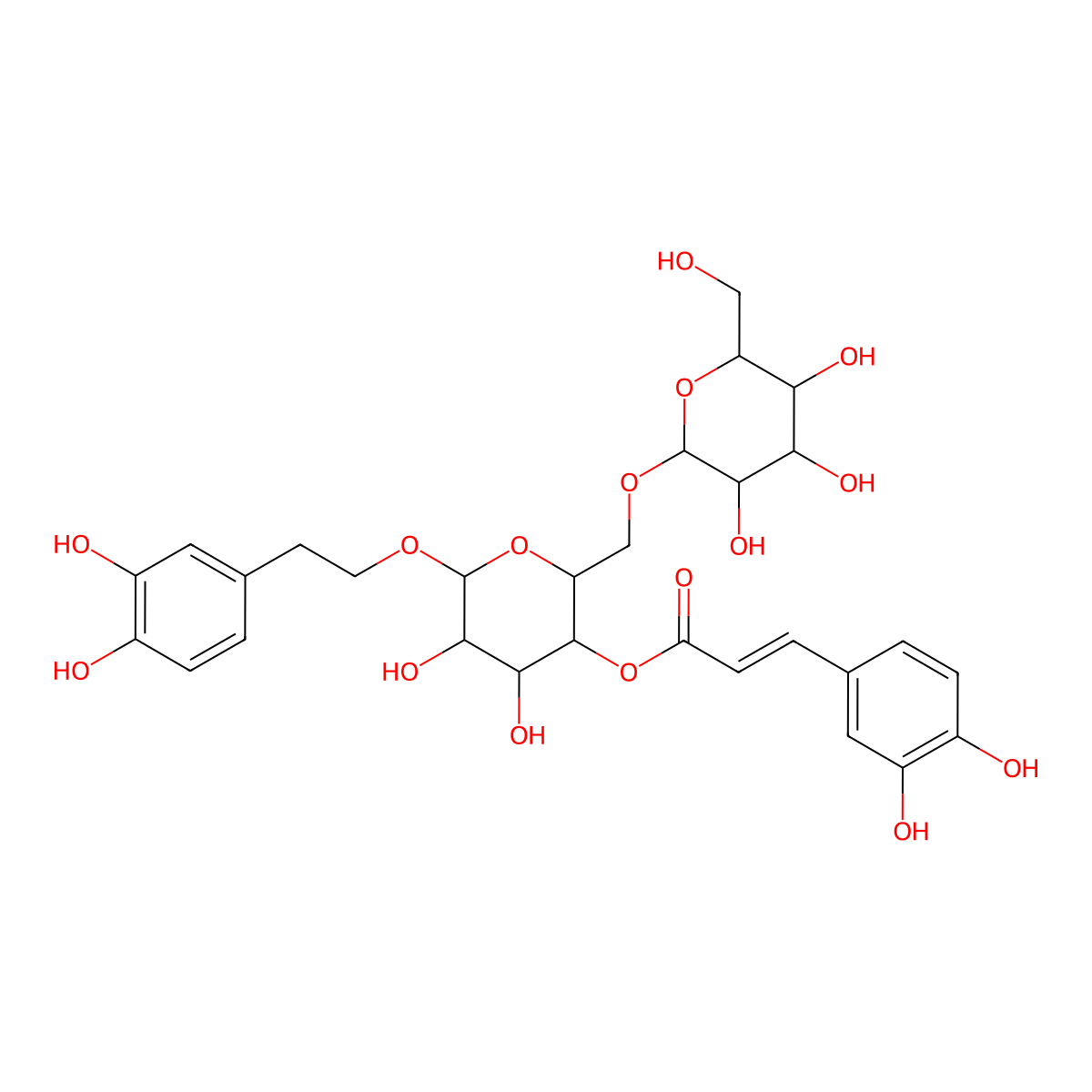 Lugrandoside molecular structure, CAS 117457-37-1