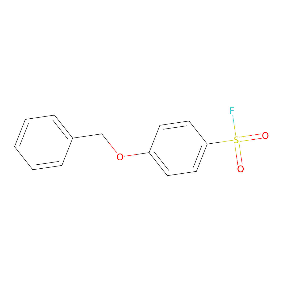 4-(Benzyloxy)benzene-1-sulfonyl fluoride molecular structure, CAS 1174987-30-4
