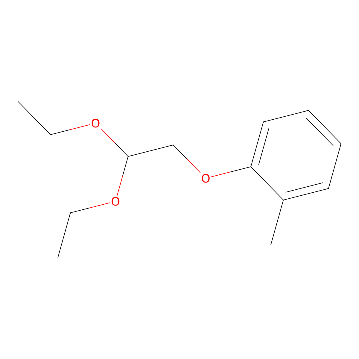 2-(2,2-Diethoxyethoxy)toluene molecular structure, CAS 117516-63-9