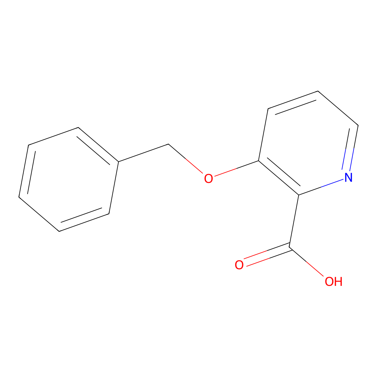 3-(Benzyloxy)picolinic acid molecular structure, CAS 117523-29-2