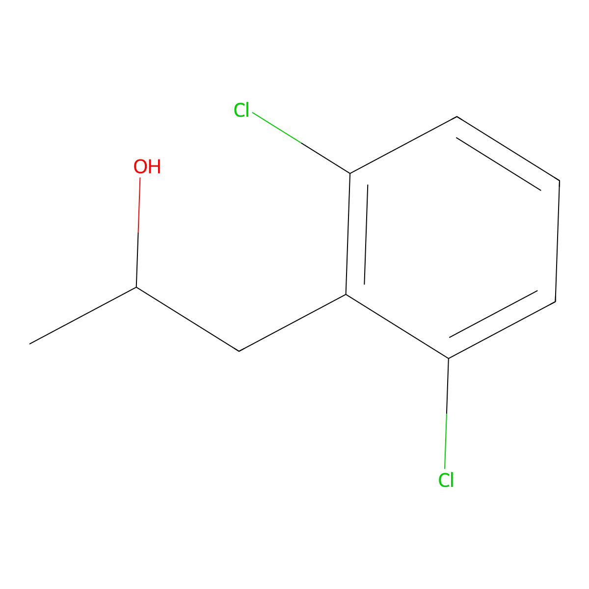 1-(2,6-Dichlorophenyl)propan-2-ol molecular structure, CAS 1175301-17-3