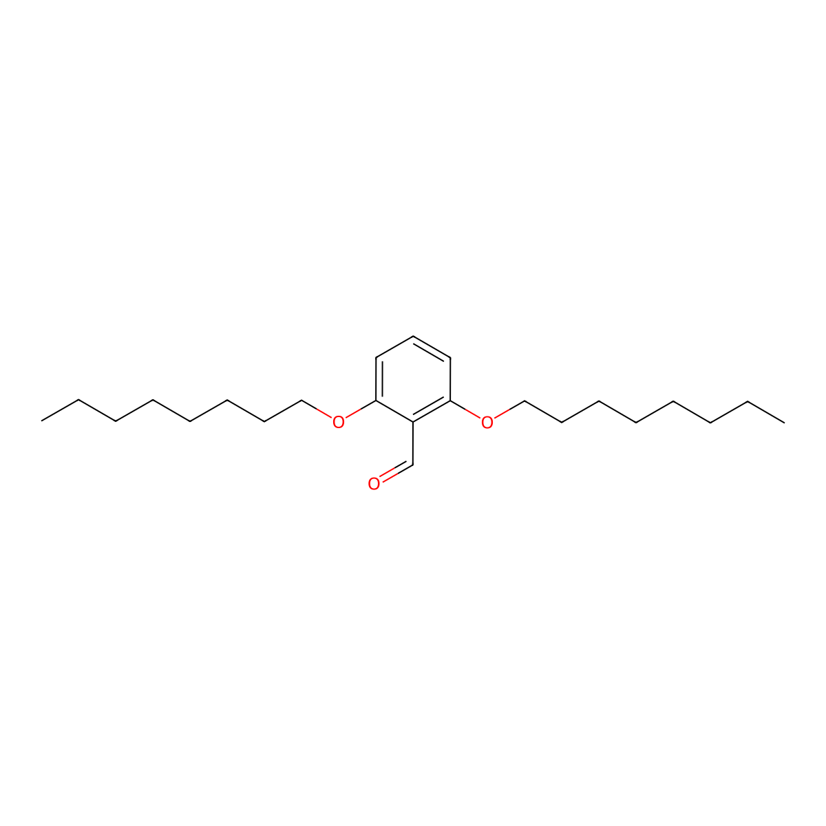 2,6-Bis(octyloxy)benzaldehyde molecular structure, CAS 1175455-04-5