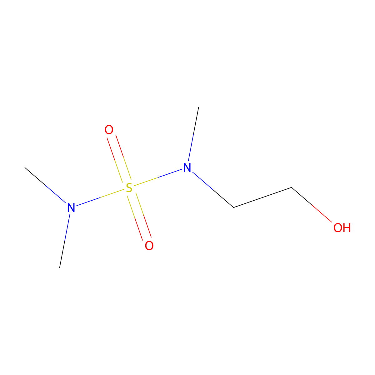 (Dimethylsulfamoyl)(2-hydroxyethyl)methylamine molecular structure, CAS 1175697-76-3