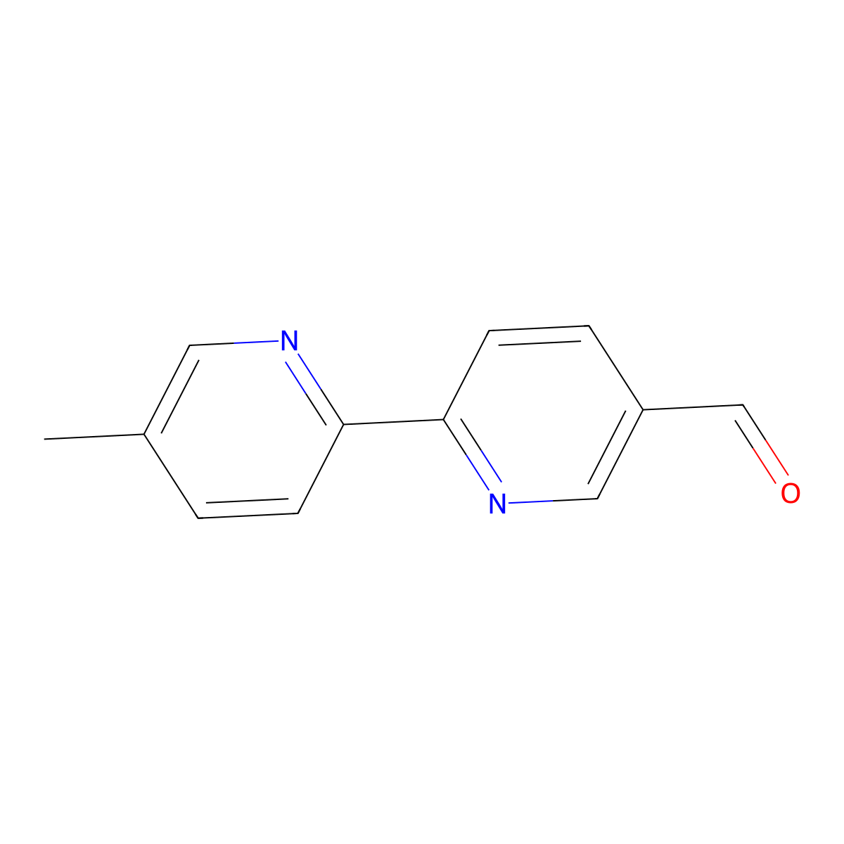 5'-Methyl-[2,2'-bipyridine]-5-carbaldehyde molecular structure, CAS 117571-61-6