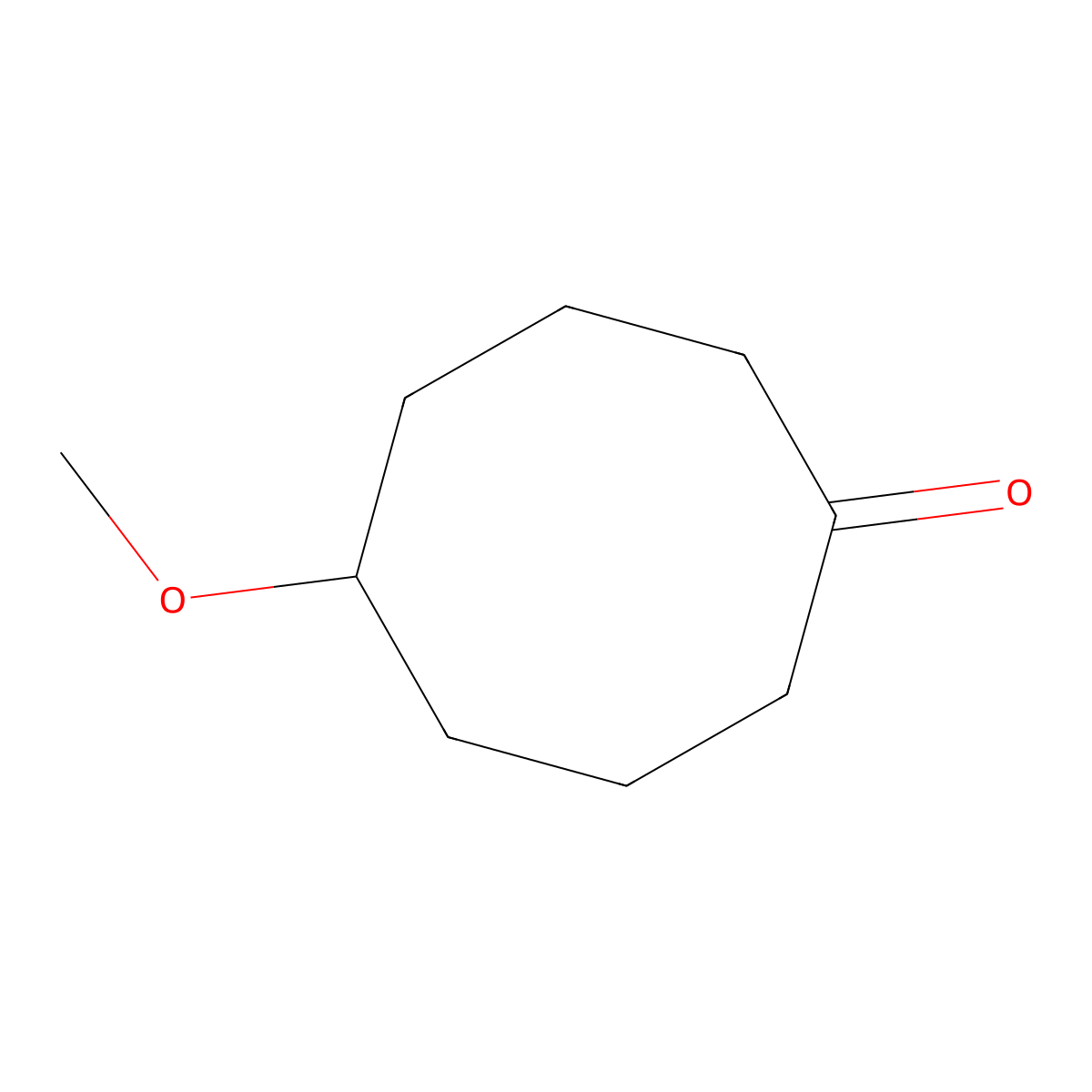 5-Methoxycyclooctan-1-one molecular structure, CAS 117587-39-0