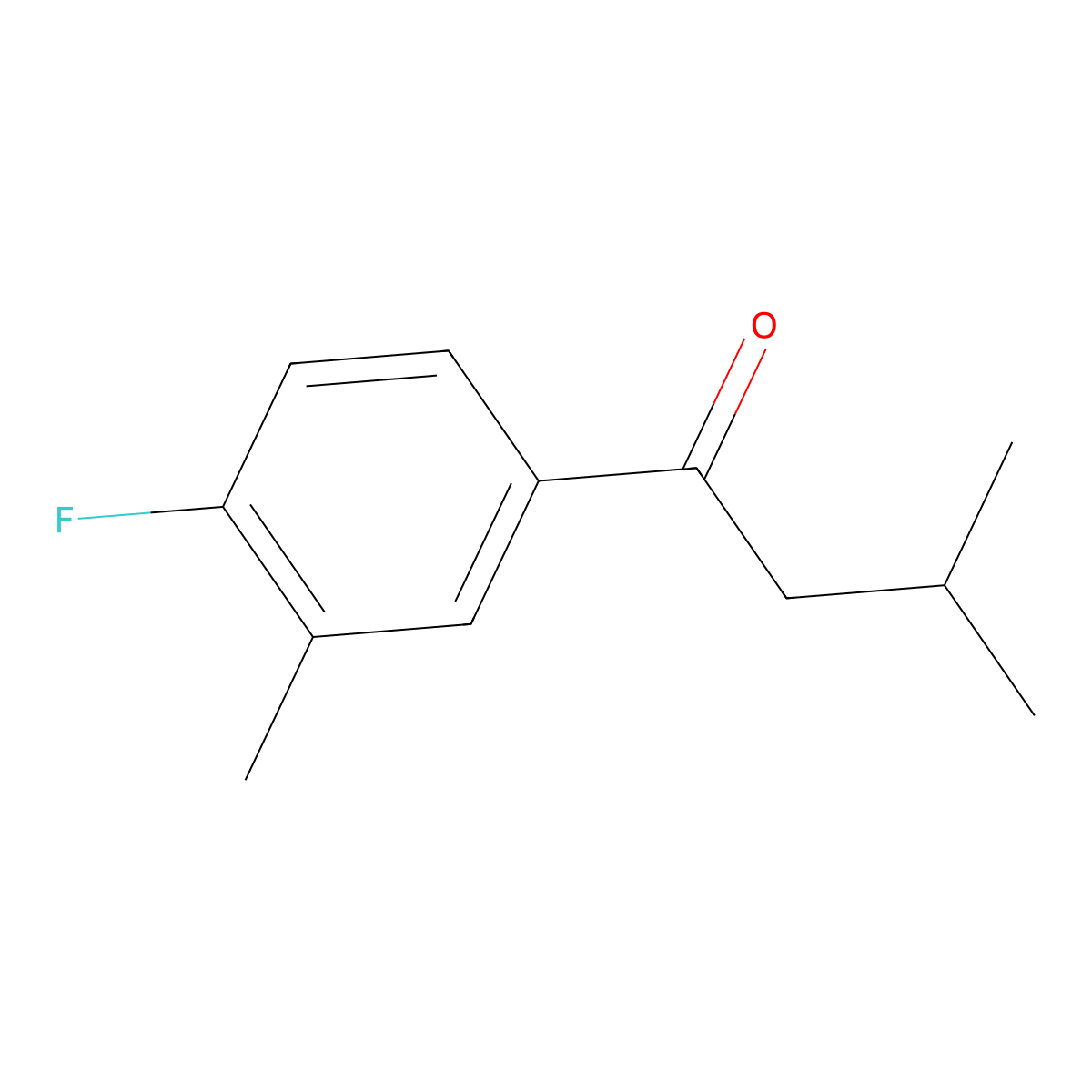 3,3'-Dimethyl-4'-fluorobutyrophenone molecular structure, CAS 1175916-26-3