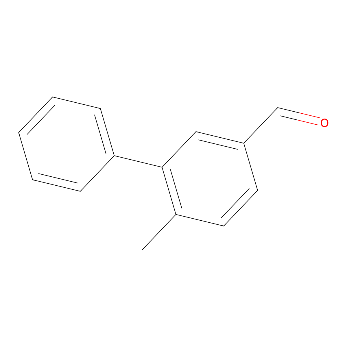 4-Methyl-3-phenylbenzaldehyde molecular structure, CAS 1175987-92-4