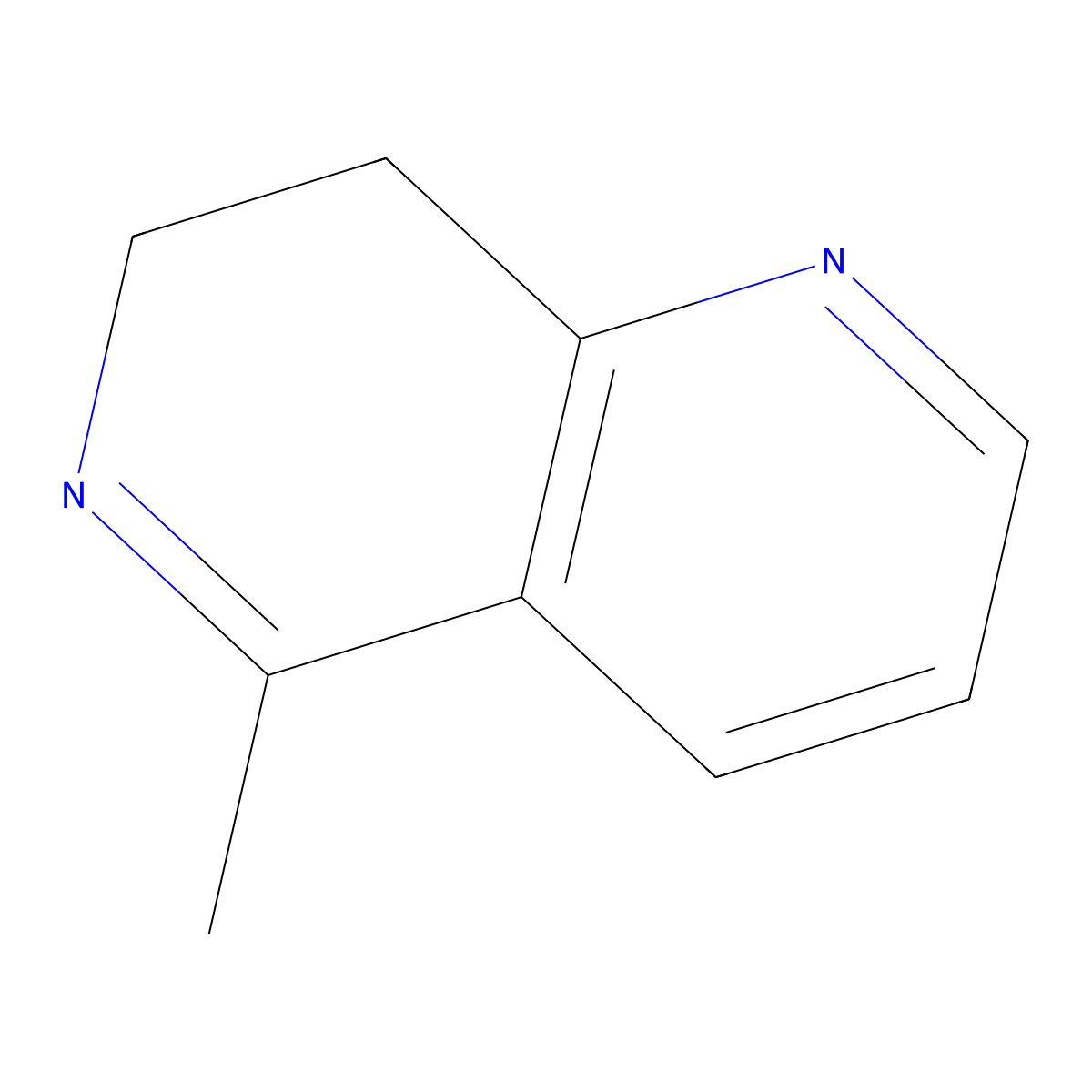 5-Methyl-7,8-dihydro-1,6-naphthyridine molecular structure, CAS 1176413-88-9